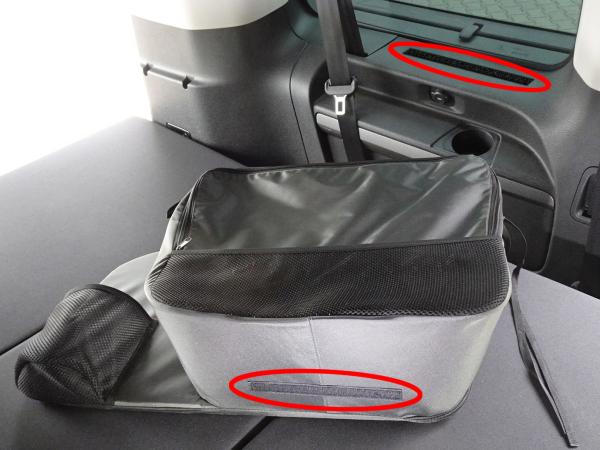 Fenstertasche Campster / Spacetourer für Seitenfenster hinten rechts (Beifahrerseite) L2